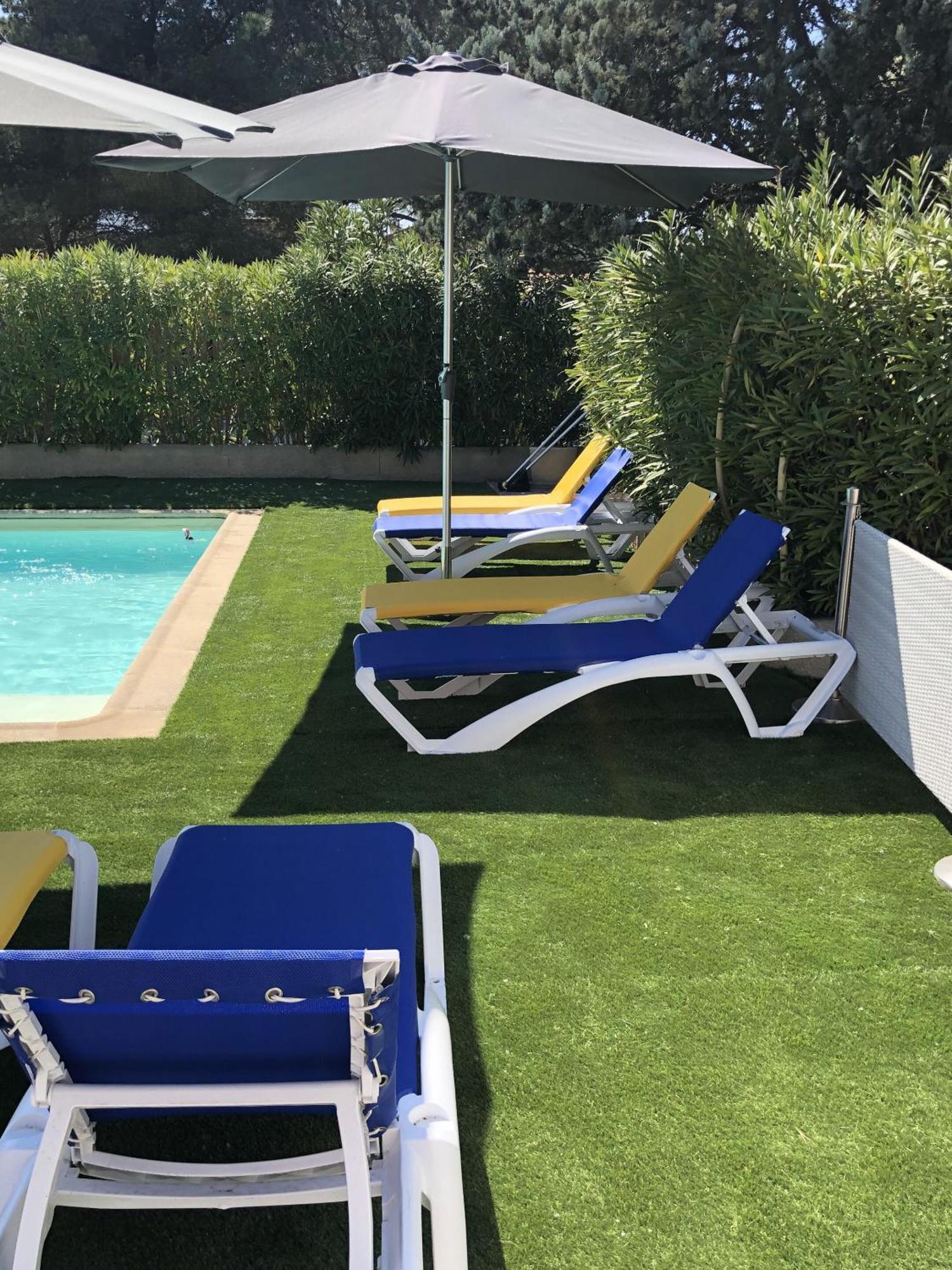 Hotel Des 4 Vents "Esprit Camargue" Aigues-Mortes Dış mekan fotoğraf