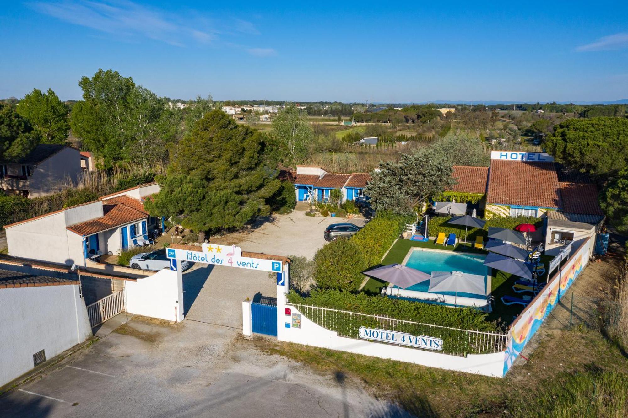 Hotel Des 4 Vents "Esprit Camargue" Aigues-Mortes Dış mekan fotoğraf