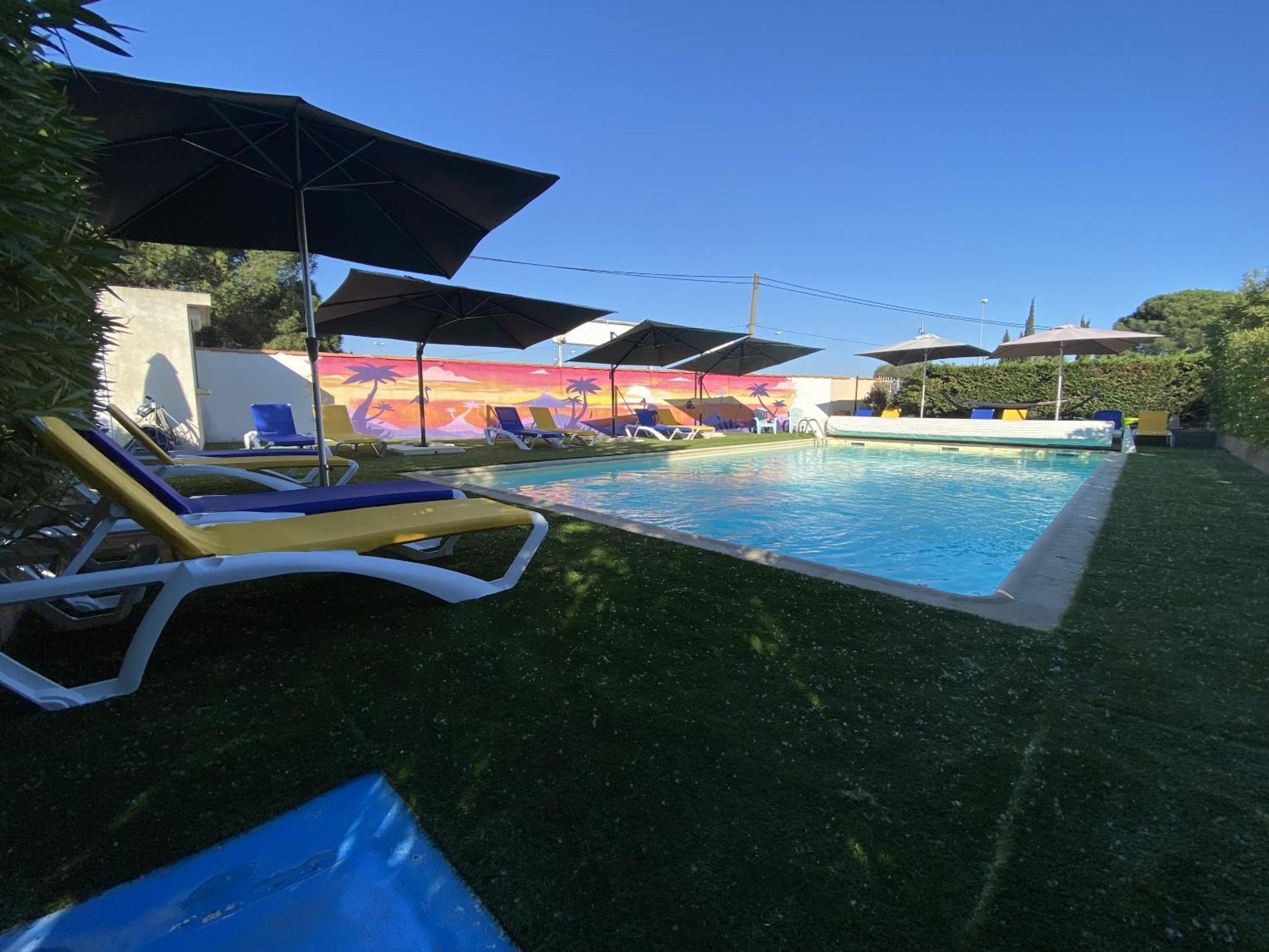 Hotel Des 4 Vents "Esprit Camargue" Aigues-Mortes Dış mekan fotoğraf