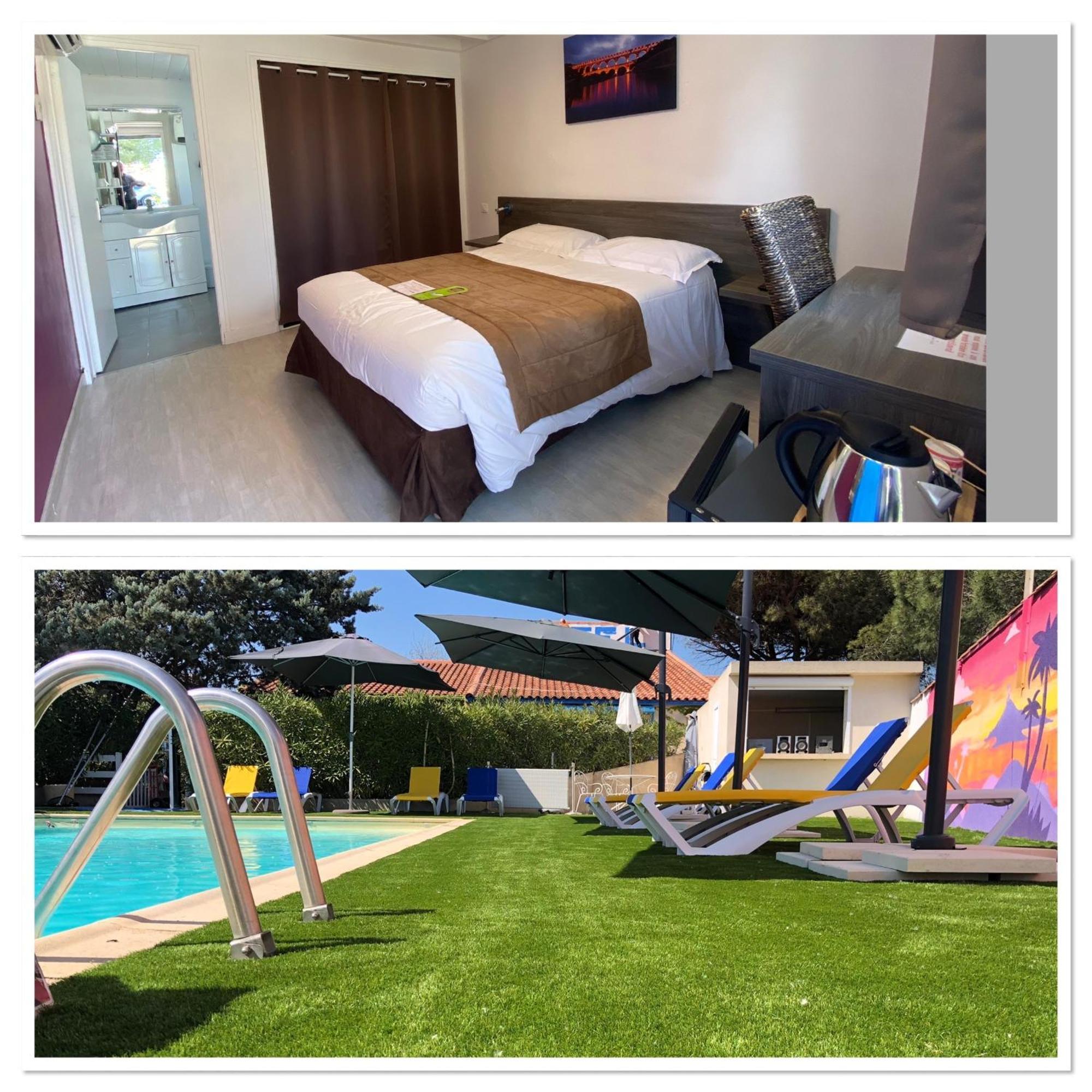 Hotel Des 4 Vents "Esprit Camargue" Aigues-Mortes Dış mekan fotoğraf