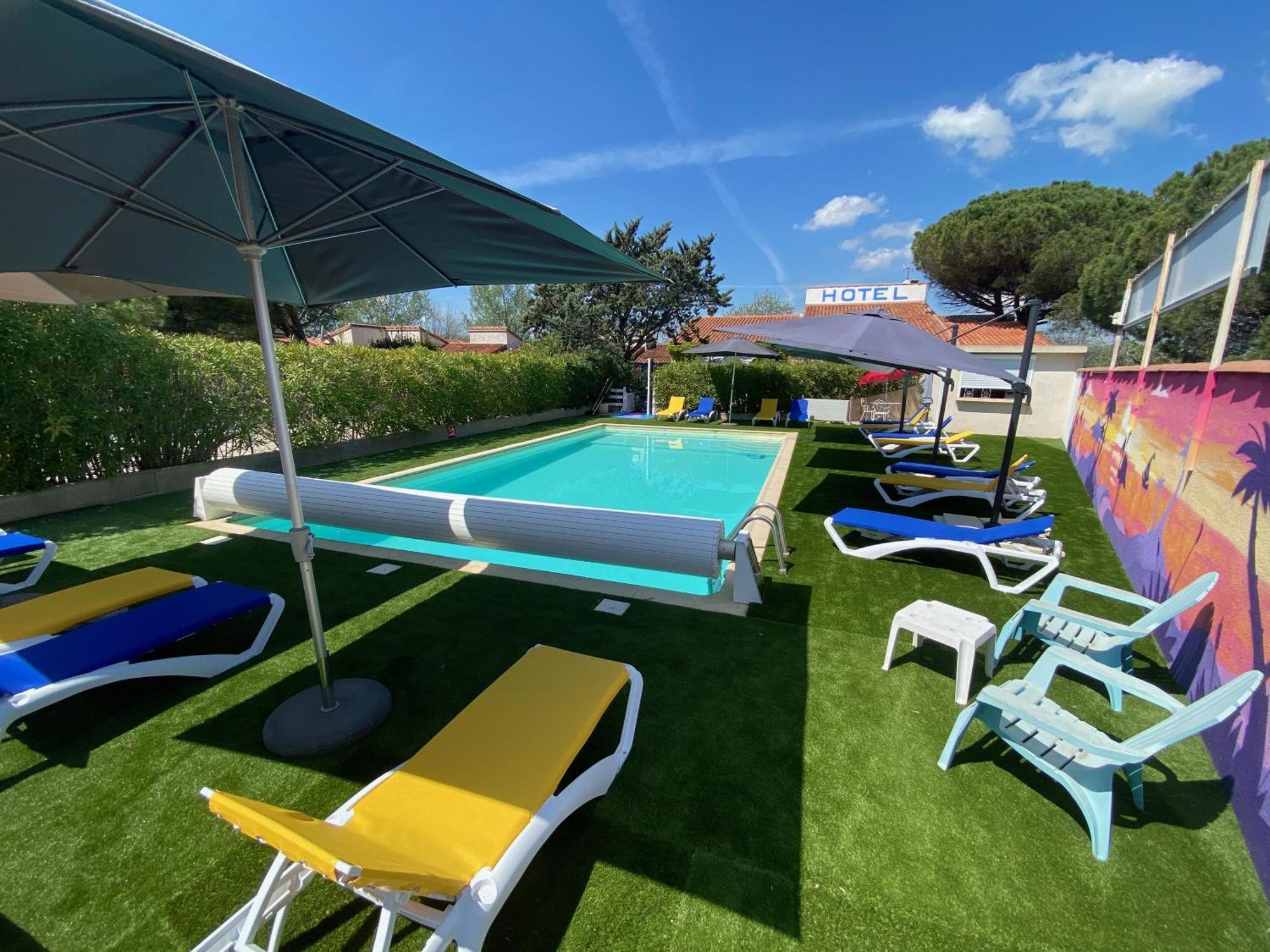 Hotel Des 4 Vents "Esprit Camargue" Aigues-Mortes Dış mekan fotoğraf
