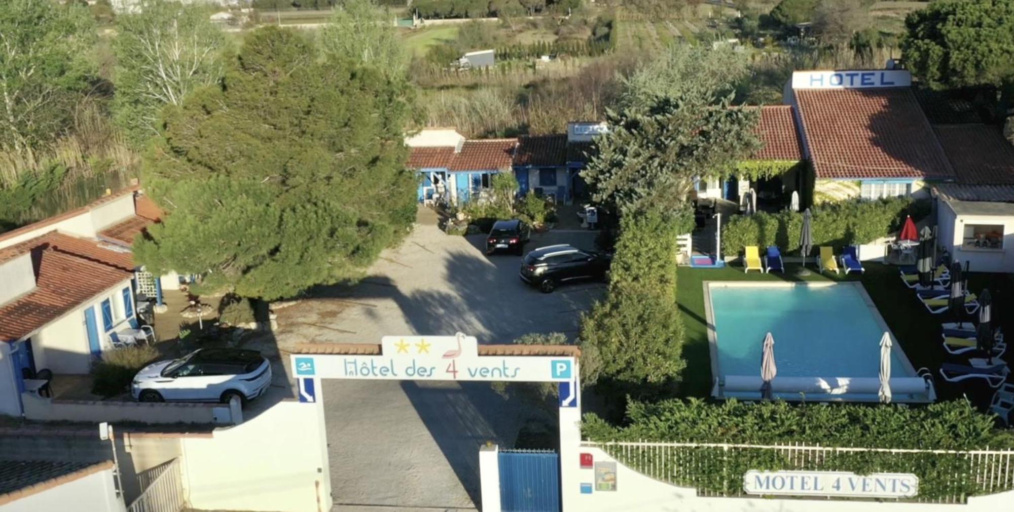 Hotel Des 4 Vents "Esprit Camargue" Aigues-Mortes Dış mekan fotoğraf